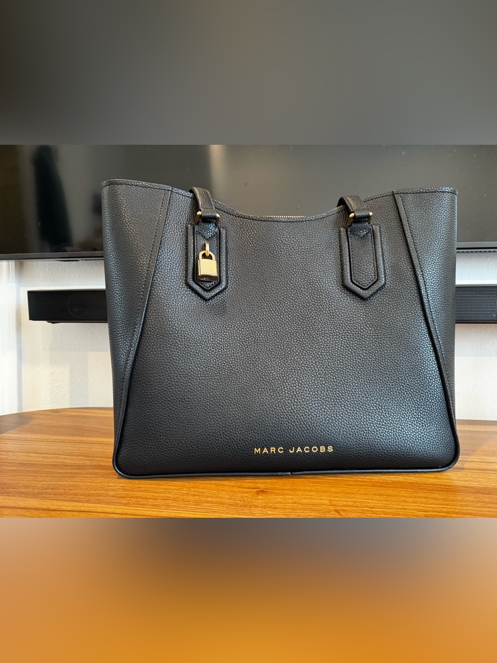 Marc Jacobs Drifter Tote Bag with Gold Accent NWOT